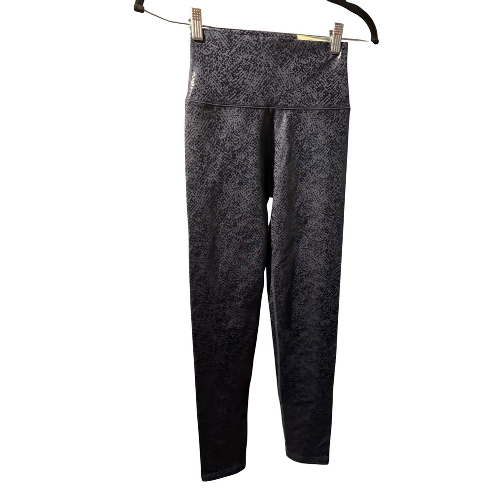 OFFLINE by Aerie Womens High Rise Snakeskin Print Leggings Black Grey Small NWT